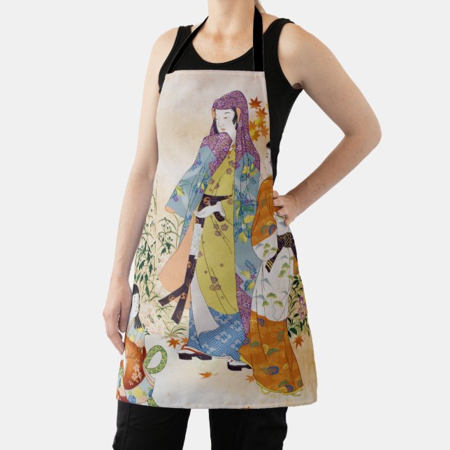 Delantal Textil japonés vintage (in situ)