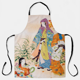 Delantal Textil japonés vintage