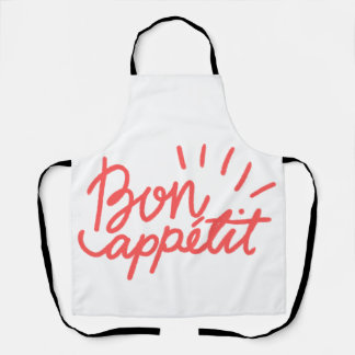 Delantal Texto de Bon appetit