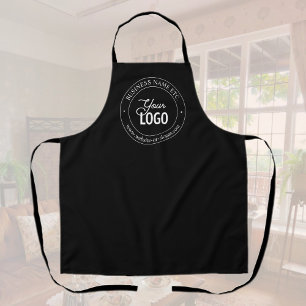 Delantal Texto de Personalizable y sustitución de logotipos
