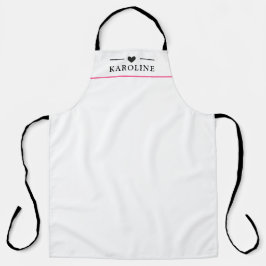 Delantal Texto personalizado, Apron de cocina