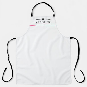 Delantal Texto personalizado, Apron de cocina