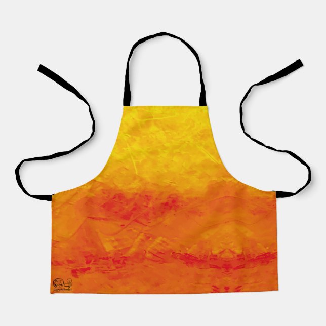 Delantal Textura #12 de la obra Fantasía y realidad (Anverso)