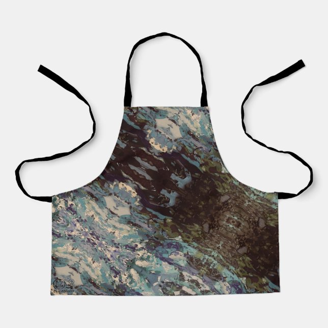 Delantal Textura #17 de la obra Maritimo (Anverso)