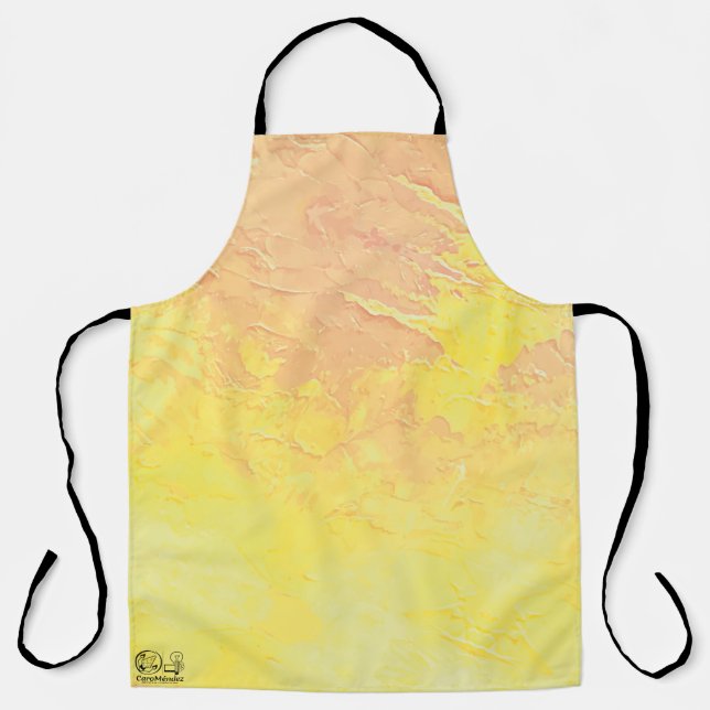 Delantal Textura #18 de la obra Nuit (Anverso)