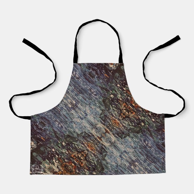 Delantal Textura #18 de obra Amanecer (Anverso)