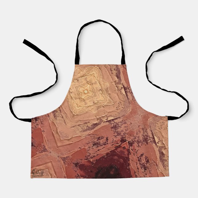 Delantal Textura #18 de obra Horizonte (Anverso)