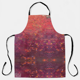 Delantal Textura #1 de la obra La puesta del sol