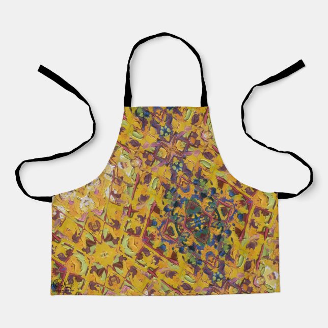 Delantal Textura #1 de la obra Piña. SERIE (Anverso)