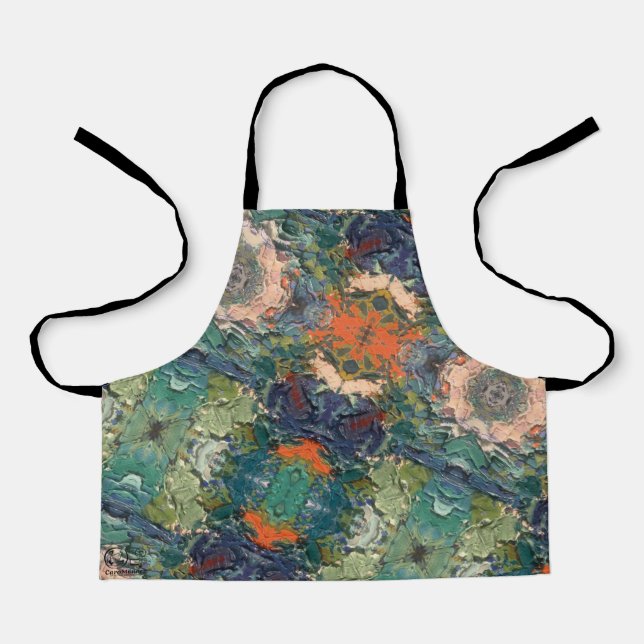 Delantal Textura #1 de la obra Viendo a travez de los ojos (Anverso)