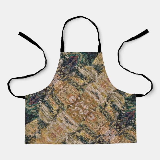 Delantal Textura #1 de obra Amanecer (Anverso)