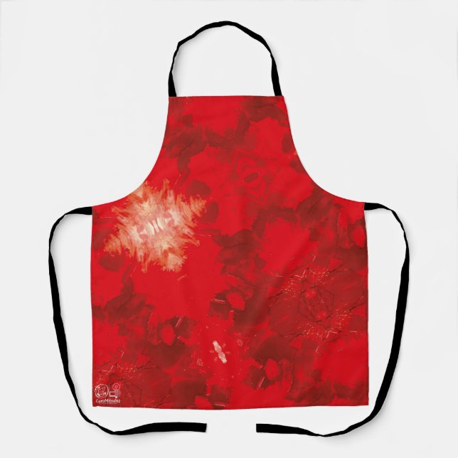 Delantal Textura #22 de la obra Nuit (Anverso)