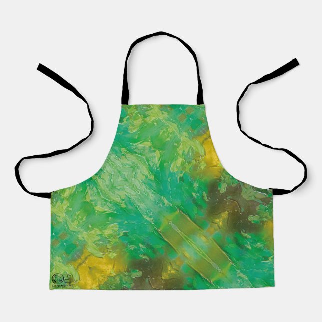 Delantal Textura #27 de la obra Nuit (Anverso)