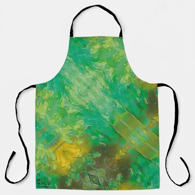 Delantal Textura #27 de la obra Nuit (Anverso)