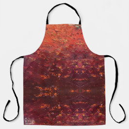 Delantal Textura #2 de la obra La puesta del sol