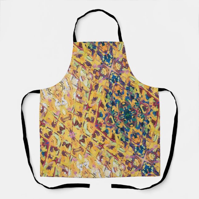 Delantal Textura #2 de la obra Piña. SERIE (Anverso)