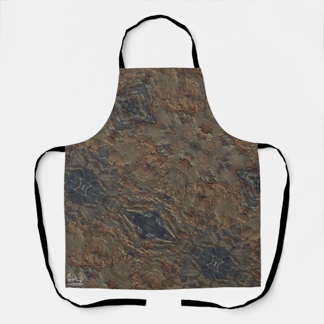 Delantal Textura #33 de obra Amanecer (Anverso)