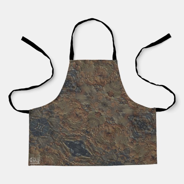 Delantal Textura #33 de obra Amanecer (Anverso)