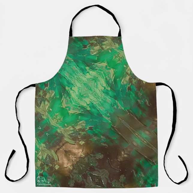 Delantal Textura #35 de la obra Nuit (Anverso)