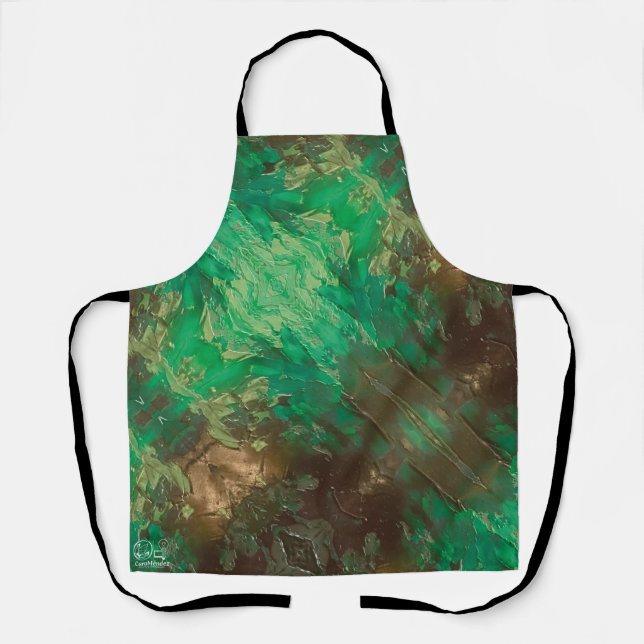 Delantal Textura #35 de la obra Nuit (Anverso)