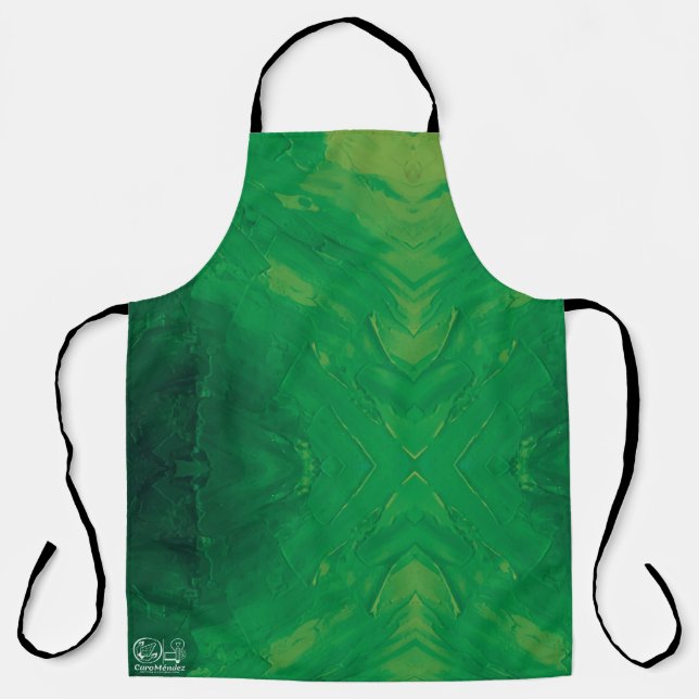 Delantal Textura #39 de la obra Nuit (Anverso)