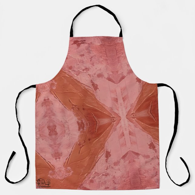 Delantal Textura #3 de la obra El corazón de los... (Anverso)