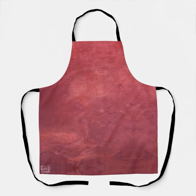 Delantal Textura #3 de la obra Fantasía y realidad (Anverso)