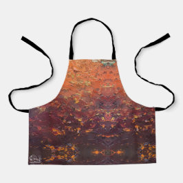 Delantal Textura #3 de la obra La puesta del sol