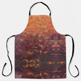 Delantal Textura #3 de la obra La puesta del sol