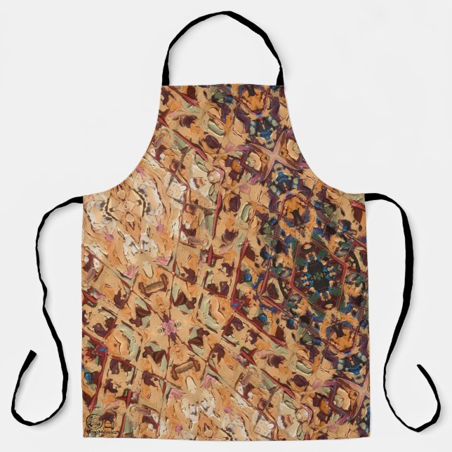 Delantal Textura #3 de la obra Piña. SERIE (Anverso)