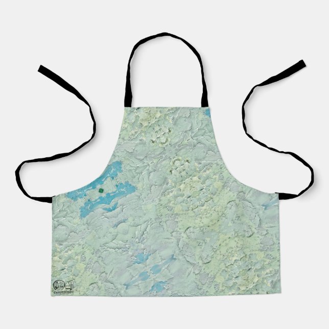 Delantal Textura #40 de obra Amanecer (Anverso)