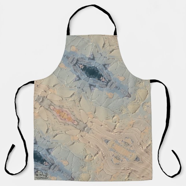 Delantal Textura #4 de la obra Viendo a travez de los ojos (Anverso)