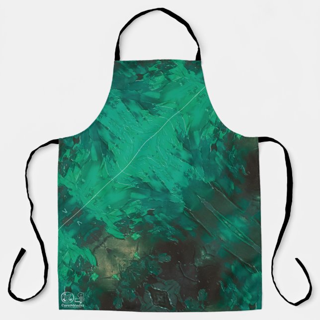 Delantal Textura #50 de la obra Nuit (Anverso)