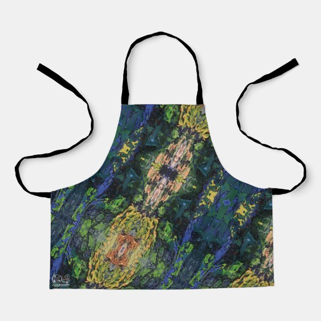 Delantal Textura #5 de la obra Maritimo (Anverso)