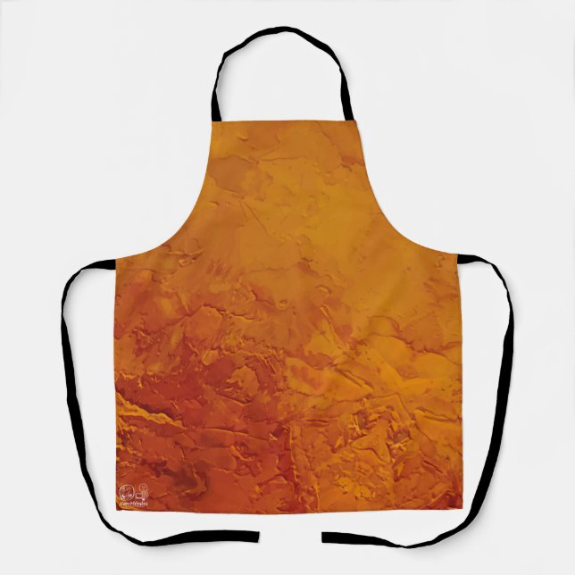 Delantal Textura #62 de la obra Nuit (Anverso)