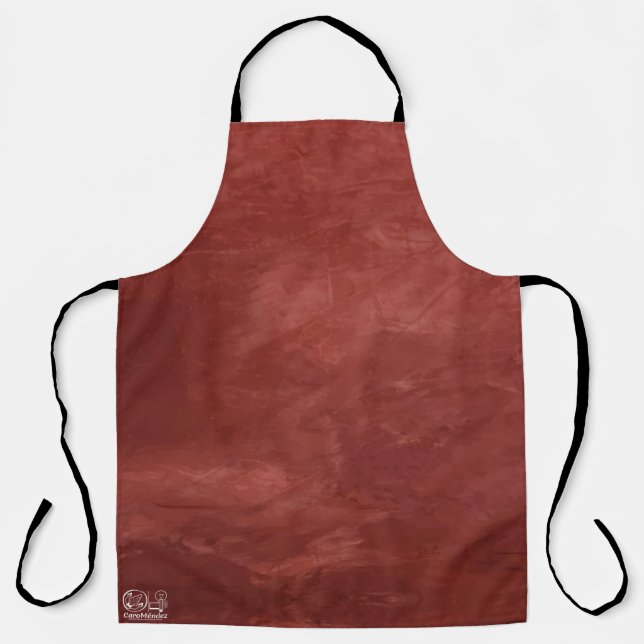 Delantal Textura #8 de la obra Fantasía y realidad (Anverso)