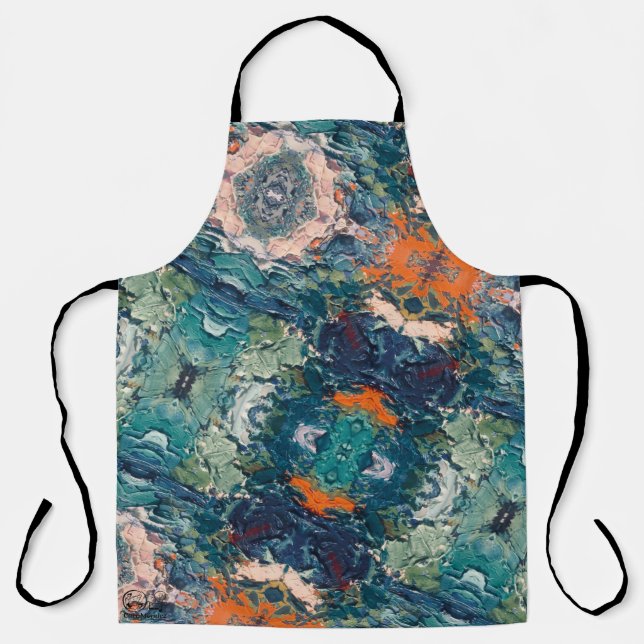 Delantal Textura #9 de la obra Viendo a travez de los ojos (Anverso)