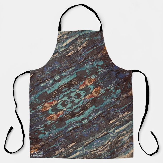 Delantal Textura #9 de obra La roca (Anverso)