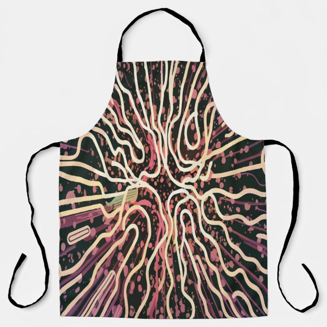 Delantal Textura a rayas (Anverso)