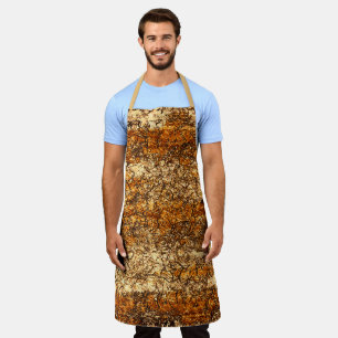 Delantal Textura de barniz en madera áspera