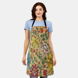 Delantal Textura de las flores