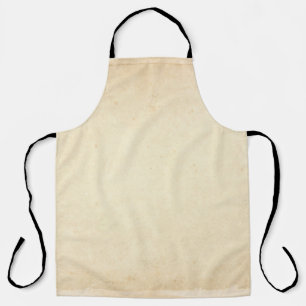 Delantal Textura de papel amarillo envejecido