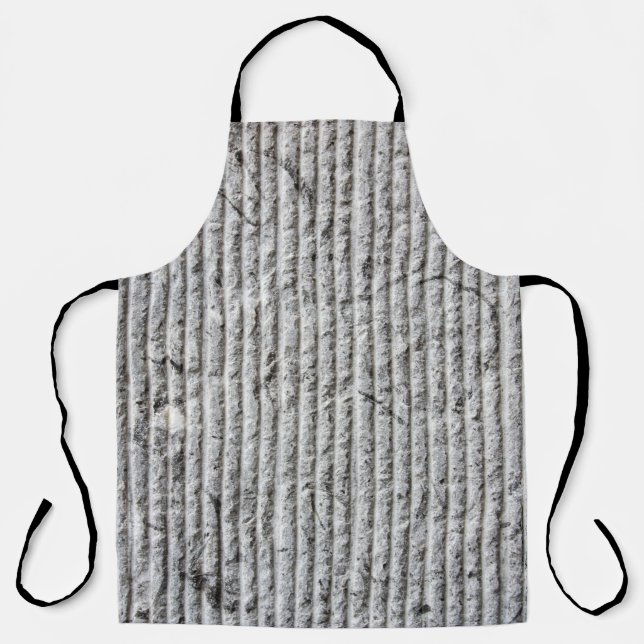 Delantal Textura de pared de piedra gris. Textura de la par (Anverso)