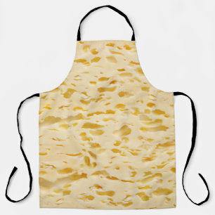 Delantal Textura de queso, agujeros característicos