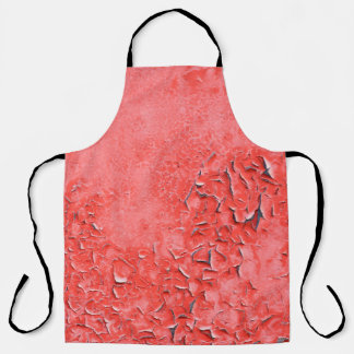 Delantal Textura del retrogrupo de pared de hierro pintado