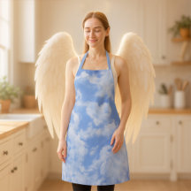 Textura fotográfica de cielo azul y blanco para He