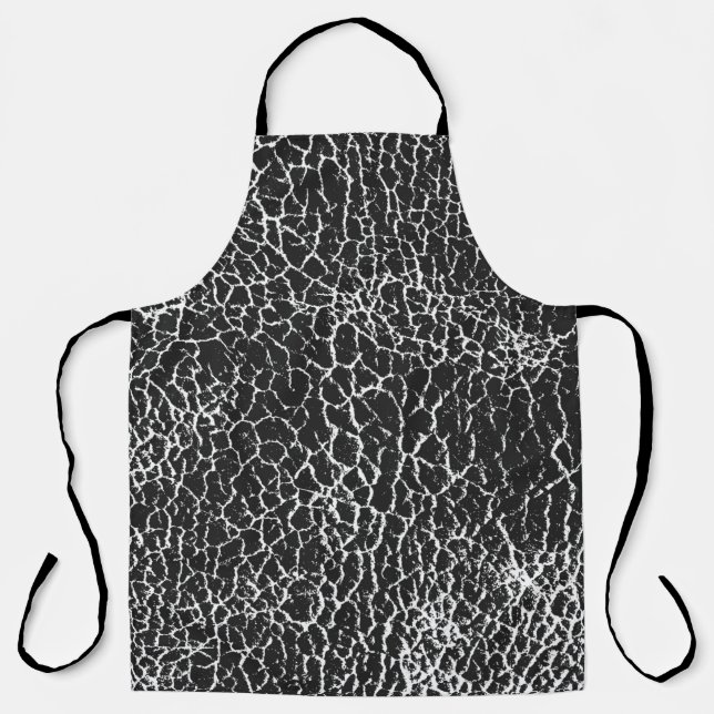 Delantal Textura superficial angustiada de cocodrilo o serp (Anverso)