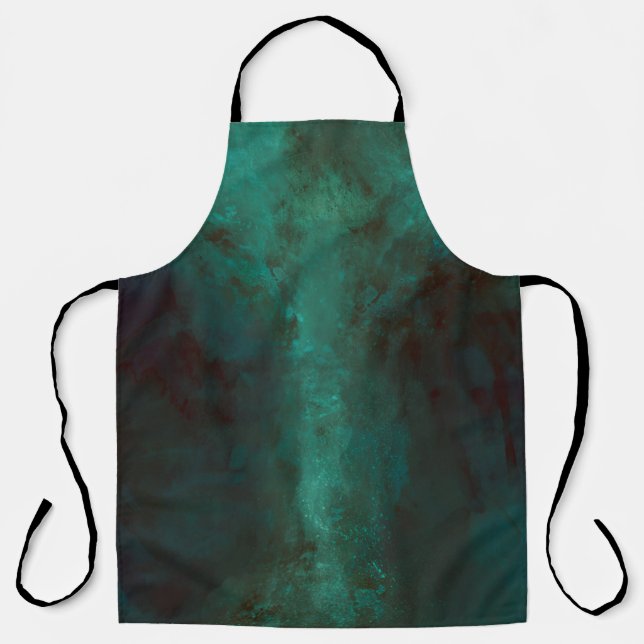 Delantal Texture painting grunge gritty (Anverso)