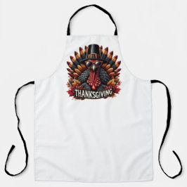 Delantal Thanksgiving apron turkey gift