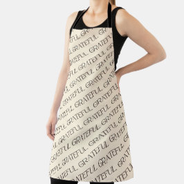 Delantal thanksgiving grateful apron